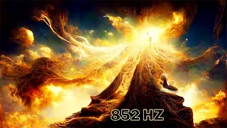 852 Hz | Awaken Intuition | Solfeggio Frequency | Remove Fear, Self Doubt & Subconscious Fears