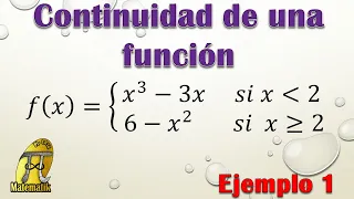 Continuidad de una función | Ejemplo 1