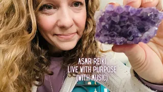 Intuitive Full Body ASMR REIKI Session💜Connect to your Intuition & Heart💜Live with PURPOSE in 2024