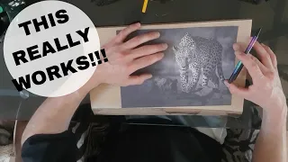 The EASIEST Way to Transfer Your Image to Wood for PYROGRAPHY