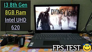 Dying Light Game Tested on Low end pc|i3 8GB Ram & Intel UHD 620|Fps Test 😇|