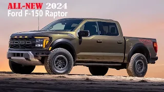 New 2024 Ford F-150 Raptor Reveals: Receives Upgrades in the Refresh