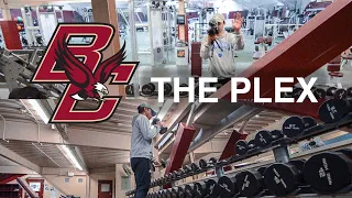 touring Boston College's gym before its gone