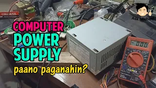 Computer Power Supply: Paano paganahin?