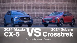 2024 Subaru Crosstrek vs 2024 Mazda CX-5 | Comparison & Review