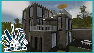 House Flipper - Farm DLC - Modern Luxury Home - Like A Painting - Speedbuild and Tour!