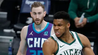 Milwaukee Bucks vs Charlotte Hornets Full Game Highlights | 2020-21 NBA Season