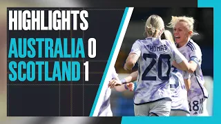 Australia 0-1 Scotland | Nicola Docherty Scores Stunning Long-Range Goal! | International Friendly