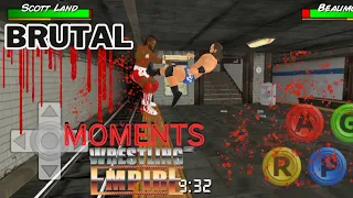 Wrestling empire brutal moments|new update wrestling empire|shorts