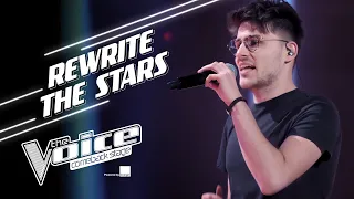 Joshua - 'Rewrite The Stars' | The Knockouts | The Voice Comeback Stage | VTM