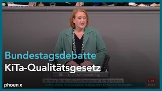 Bundestagsdebatte zum KiTa-Qualitätsgesetz am 02.12.22