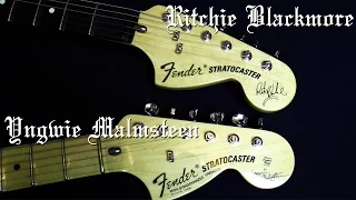 Blackmore Strat VS Malmsteen Strat