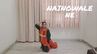 Nainowale Ne | Dance cover | semiclassical Choreography | Aakanksha Gupta