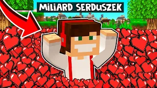 ZDOBYŁEM NIESKOŃCZONOŚĆ SERDUSZEK I JESTEM NIEZNISZCZALNY W MINECRAFT?! GPLAY & LUMI