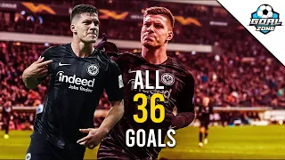 Luka Jović - All 36 Goals for Frankfurt