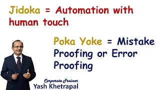 Jidoka | Poka Yoke | Difference between Poka Yoke and Jidoka