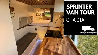 Sprinter Van Tour | Epic off-grid van conversion with shower and composting loo| Vanlife Conversions