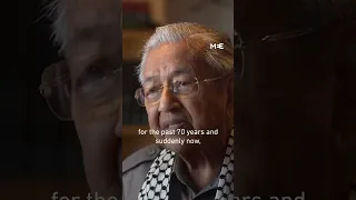 Former prime minister of Malaysia Mahathir Mohamad speaks out about ‘misfired Hamas rocket’