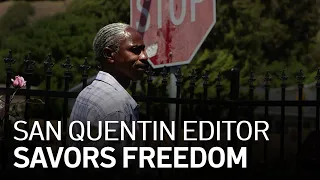 Long Time Editor of San Quentin Newspaper Savors Freedom After 23 Years