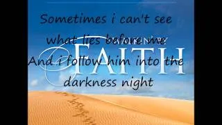 Walking By Faith-lyrics