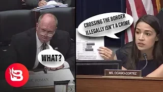 Former ICE Director Explains to AOC that Crossing the Border Illegally is...Illegal
