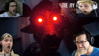 "Реакции Летсплейщиков" на Смерть от Фокси в Гостиной из The Joy of Creation: Story Mode