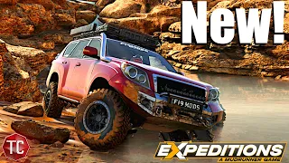 Expeditions: A MudRunner Game | Toyota Land Cruiser Prado! (CONSOLE & PC MODS)