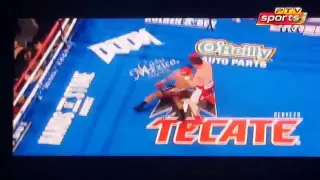 Amir Khan vs Canelo Alvarez - Knockout Round 6