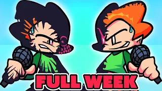 FRIDAY NIGHT FUNKIN' mod PICO vs EVIL Boyfriend FULL WEEK! [EXTENDED]