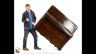 HOW TO MOVE A PIANO ALL BY YOURSELF!!