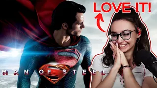 SUPERMAN may be my favorite SUPERHERO now! Man of Steel (2013) REACTION