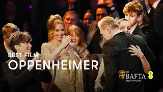 Oppenheimer wins Best Film | EE BAFTA Film Awards 2024