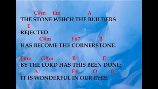 PSALM 118 - EASTER SUNDAY YEAR ABC / THIS IS THE DAY THE LORD HAS MADE; LET US REJOICE AND BE GLAD!