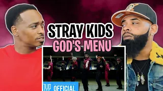 AMERICAN RAPPER REACTS TO- Stray Kids "神메뉴(God's Menu)" M/V