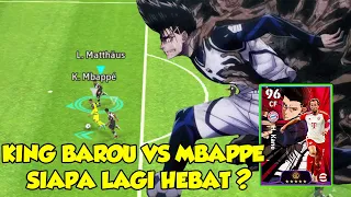 KING BAROU VS TOP 1 WORLD BEST STRIKER IN THE WORLD ? THE KING OF LONG RANGE SHOOTING ! EFOOTBALL