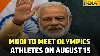 PM Modi To Meet Olympic Medal Winners At Red Fort On August 15