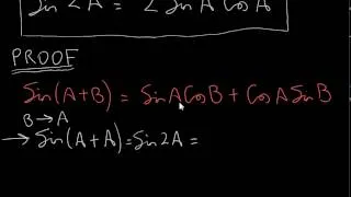 Double Angle Identities (Identities for Sin2A, Cos2A and Tan2A)