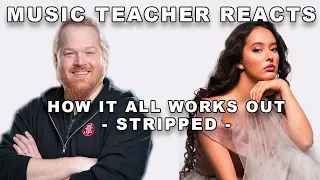 Music Teacher Reacts: Faouzia - How It All Works Out (Stripped)