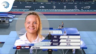 Romee POL (NED) - 2018 Trampoline Europeans, final