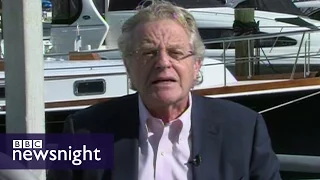 Jerry Springer on Trump: 'America is a journey - sometimes you get lost' - BBC Newsnight