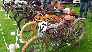 Vintage Harley-Davidson Motorcycles at the Greenwich Concours d'Elegance!