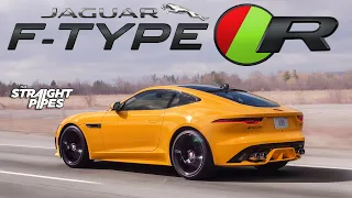 The 2022 Jaguar F-Type R still has a SUPERCHARGED V8!