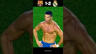 Barcelona vs Real Madrid 2017 Spanish Super Cup Final Highlights #leg1 #shorts #football #ronaldo