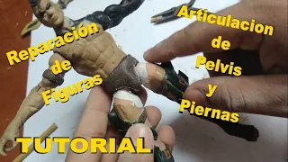 Como Reparar Pelvis de Figura - Con Articulación Casera de Cuentita