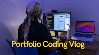 Coding Vlog: Building my Front-end Developer Portfolio Website