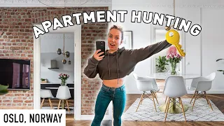 APARTMENT HUNTING IN OSLO | finding our new home