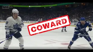 No grit! William Nylander gives up on puck