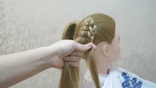 BEAUTIFUL AND EASY HAIRSTYLE FOR GIRLS