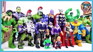 Marvel Avengers HULK VS Thanos Collection! Ragnarok Hulk,Barbarian Hulk! -Charles Hero Movie