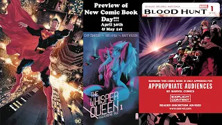 Preview of New Comic Books for 5/1/24 Plus Spotlight comics & Comics to Speculate On!!! #NCBD